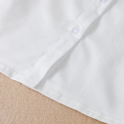 Entzückende weiße bestickte Bluse für Mädchen, speziell für Mädchen im Alter von 5 bis 12 Jahren