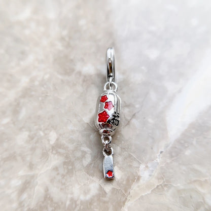 Damen-Charm-Anhänger Laterne Glück aus Sterlingsilber