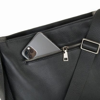 Naturleder Schultertasche Unisex Crossbody