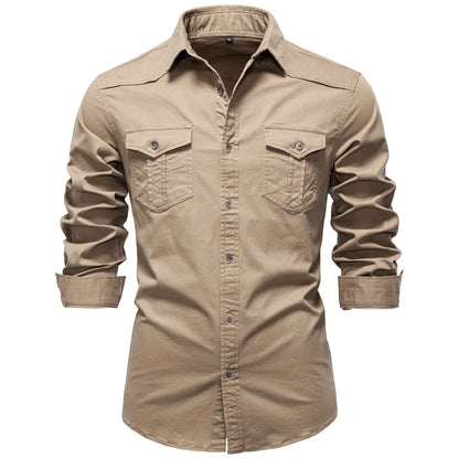 Premium Slim Fit Herrenhemd Aus Weicher Baumwolle Langarm