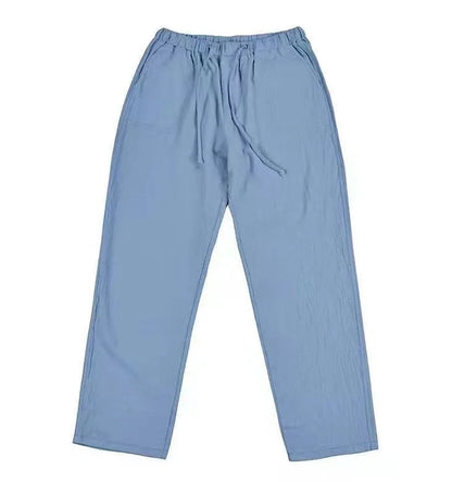 Sommerliche Herren-7/8-Hose im trendigen Stil – große, gerade geschnittene, schnell trocknende Strandhose für Teenager