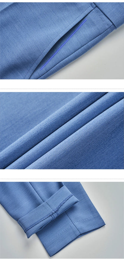Eleganter Herrenanzug – Blazer & Hose in Unifarben für festliche Anlässe