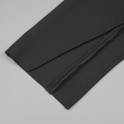 Eleganter Damen-Blazer mit Diamant-Design, Reverskragen und langen Ärmeln – Patchwork-Taschen und figurbetonte Passform.