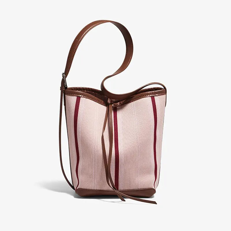 Damen Schultertasche aus veganem Leder – Große Beuteltasche für Büro und Alltag