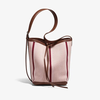 Damen Schultertasche aus veganem Leder – Große Beuteltasche für Büro und Alltag