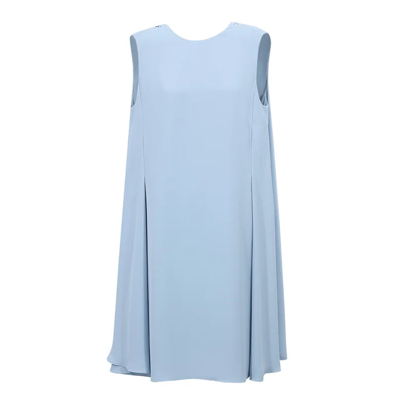Elegantes A Linien Sommerkleid Für Damen Mit Bindeband