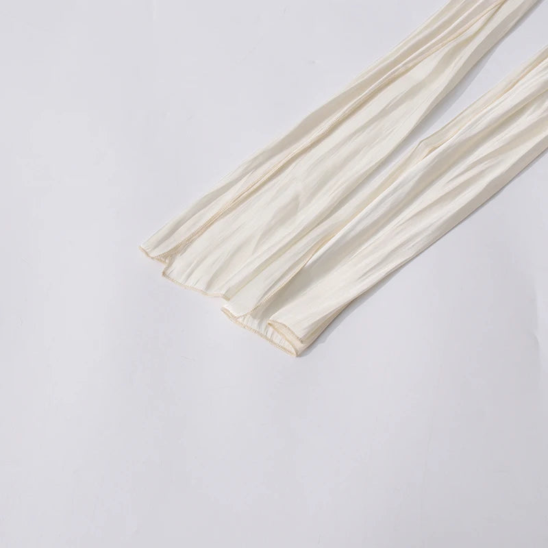 Elegantes ärmelloses Midikleid mit Pailletten und Patchwork-Design im Halterneck-Stil für Damen