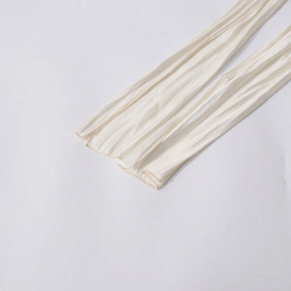 Elegantes ärmelloses Midikleid mit Pailletten und Patchwork-Design im Halterneck-Stil für Damen