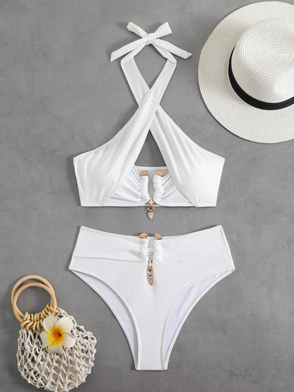 Sexy Push-Up Bikini-Set für Damen – Brasilianischer Stil für Strand und Pool