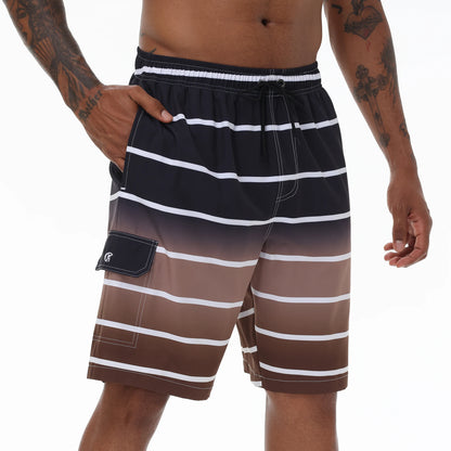 Leichte Herren-Sommershorts für Laufen, Training und Strand – atmungsaktive Badeshorts für Sport und Schwimmen