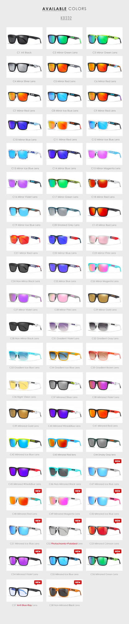 Sonnenbrille Outdoor polarisiert Farbverlauf winddicht Standardgröße Unisex