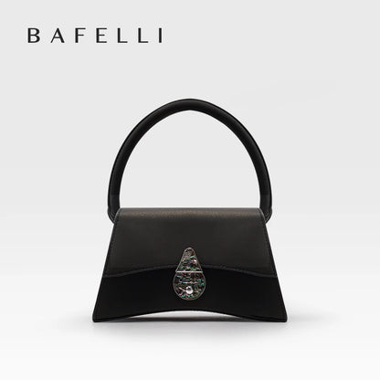 Elegante Damenhandtasche Aus Strukturiertem Leder Für Frauen