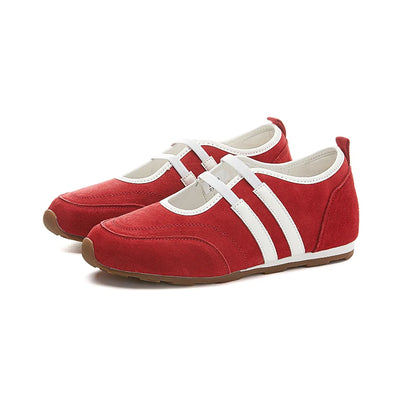 AIYUQI 2025 neue frauen flache Dexun schuhe Nicht-slip flache Mary Jane weibliche Schuhe Große größe ballett Turnschuhe für frauen