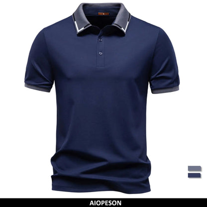 Premium Herren Poloshirt Atmungsaktiv Perfekter Schnitt