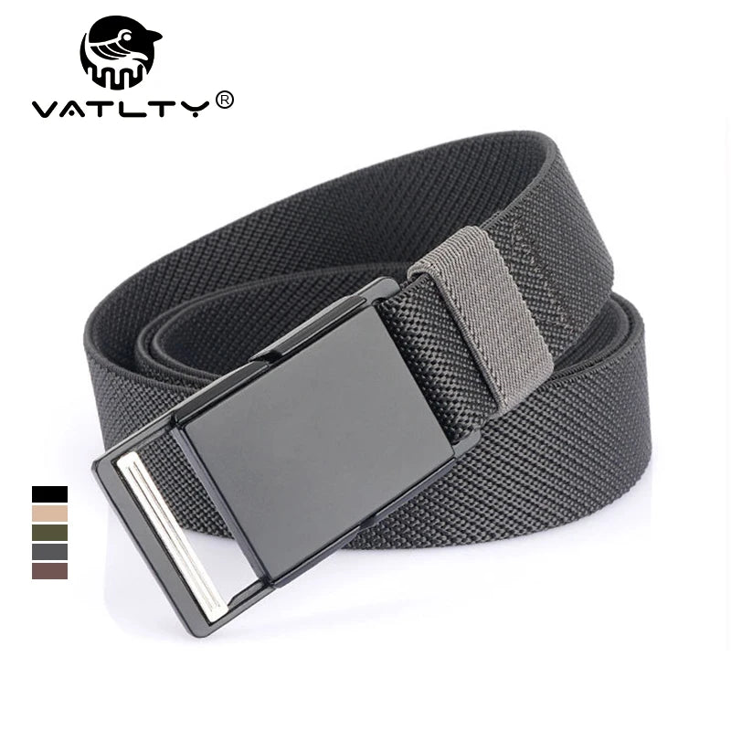 Unisex-Gürtel Mit Magnet-Schnalle 3,4 cm Breite Elastisch Für Outdoor Alltagsaktivitäten Wandern Reisen