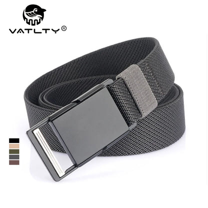Unisex-Gürtel Mit Magnet-Schnalle 3,4 cm Breite Elastisch Für Outdoor Alltagsaktivitäten Wandern Reisen