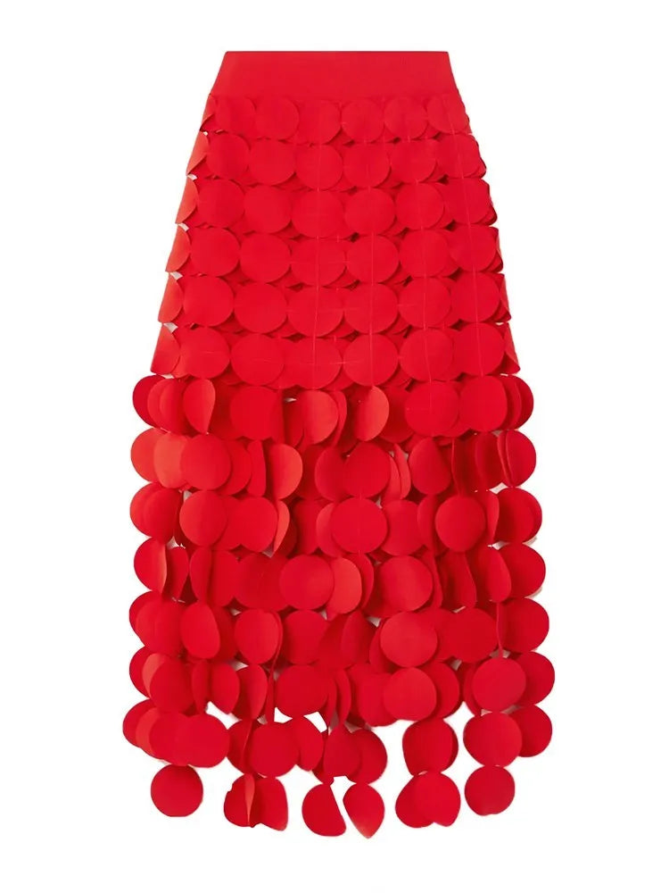 Elegantes Damen-Kleid mit Diamantmuster, Reverskragen und langen Ärmeln – figurbetontes Patchwork-Design mit doppelreihiger Knopfleiste.