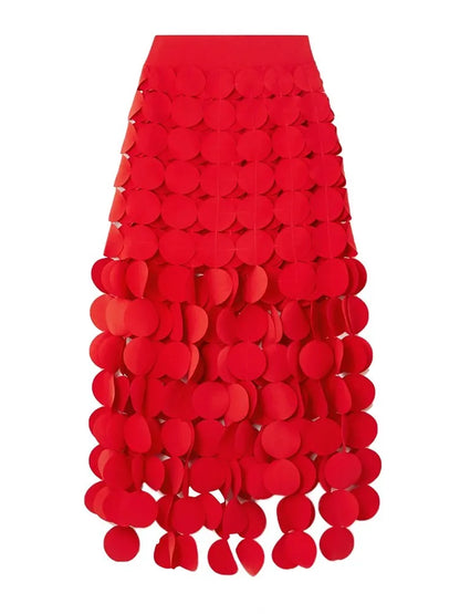 Elegantes Damen-Kleid mit Diamantmuster, Reverskragen und langen Ärmeln – figurbetontes Patchwork-Design mit doppelreihiger Knopfleiste.