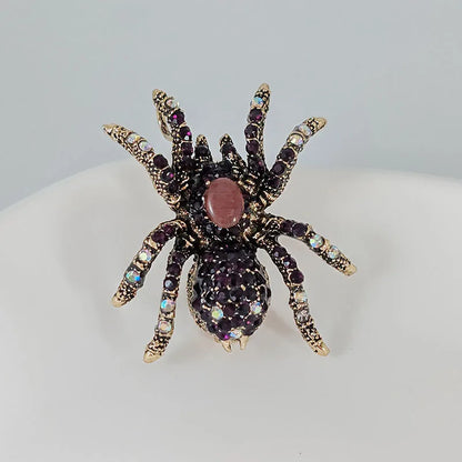 Brosche Spinne Opal Insekt Abzeichen Party Bankett Unisex