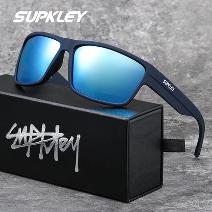 Sonnenbrille Sport Boxy UV400 polarisiert Fahren Wandern trendig