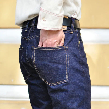 Herrenjeans aus 21oz Rainbow Selvedge Denim im Vintage-Stil für Männer