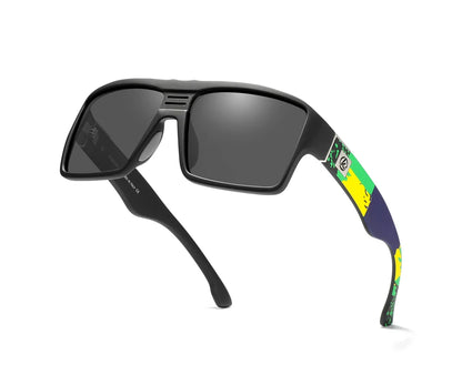 Sonnenbrille quadratisch polarisiert schlagfest antireflektierend Cat.3 Herren