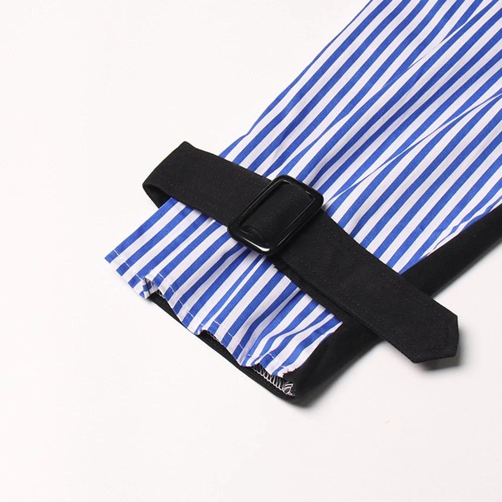 Colorblock-Jeans mit Leopardenmuster und Hohldesign – Hochgeschnittene, weit geschnittene Damenhose mit Taschen im modischen Stil