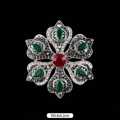 Brosche Metall Barock Vintage Retro Palast Revers Pin Unisex Party