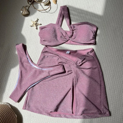 Sommerlicher Push-Up-Bikini im brasilianischen Stil für Damen – ideal für Strand und Pool