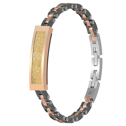 LIGE Frauen Kein Bildschirm Smartwatch Zink-legierung Bluetooth Verbunden APP Sport Smart Armband Band Herzfrequenz Schlaf Monitor Dame Geschenk
