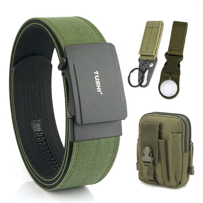 VATLY Military Tactical Gürtel 4,3 cm Nylon IPSC Polizei-Duty-Gürtel