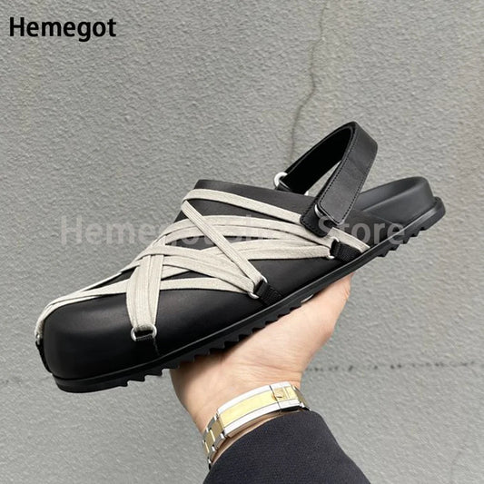 Lederschuhe zum Hineinschlüpfen für Herren – mit runder Kappe & flexiblem Sitz