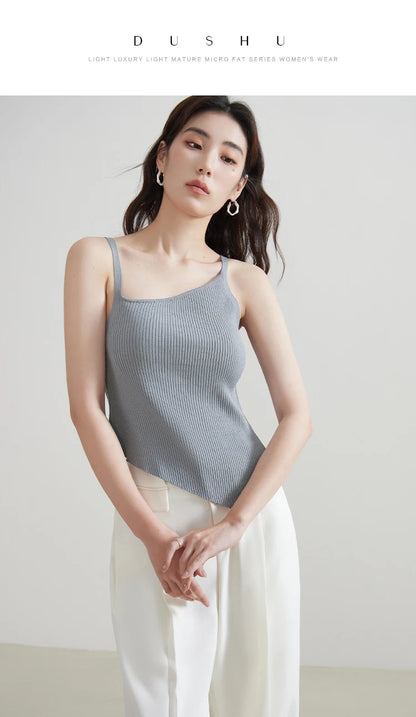 Zweifarbiges, vielseitiges Damen-Sommer-Shirt mit Puffärmeln und erfrischendem Design