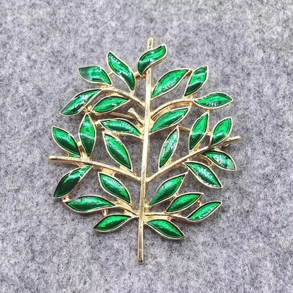 Brosche Blume Emaille Strass Anstecknadel vielseitig Damen
