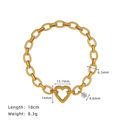 Edelstahl Neue Stil Kette Chic Mode Armband Armreif Wasserdicht Eingetroffen PVD Überzogene Handgelenk Schmuck für Frauen