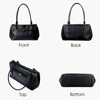 Damen Ledertote | Business Tasche Aus Vollnarbigem Leder