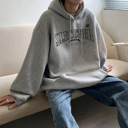Herren Kapuzenpullover im Y2K Vintage Stil mit Taschen für den Herbst