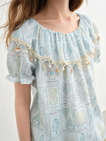 Besticktes Damen-T-Shirt in Plusgröße mit Rundhalsausschnitt – schmeichelhaft und lässig chic
