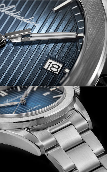 Herren-Taucheruhr mit Saphirglas und NH35A-Automatikwerk