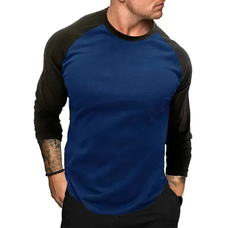 Atmungsaktives Herren-Sportshirt mit V-Ausschnitt und kurzen Ärmeln – ideal für Fitness und Freizeit