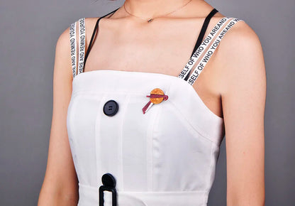 Brosche Hummer Vogel Acryl Harajuku Tier Corsage Clip Damen Kinder