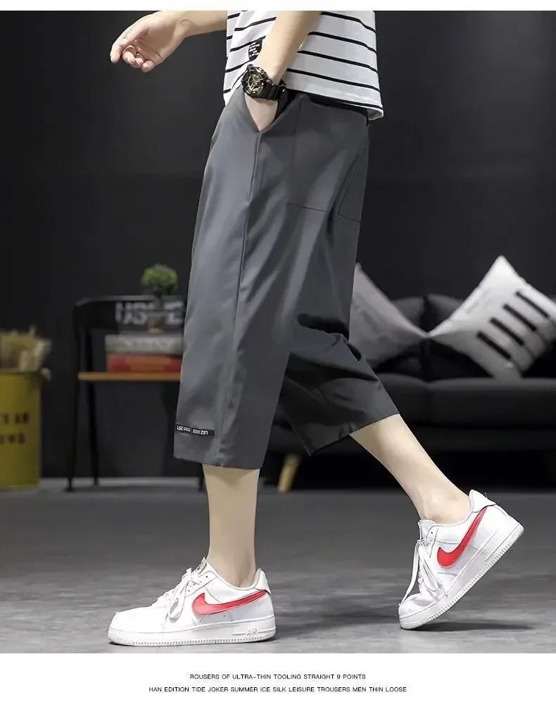 Lässige Herren-Sweatpants mit Kordelzug – ideal für Frühling und Herbst