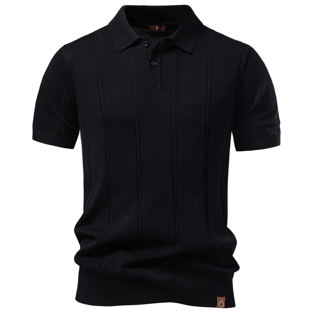 Herren Poloshirt Mit Kühlendem Stoff Und Sofortiger Kühlung