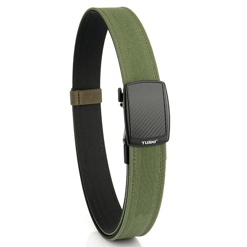 Herren-Gürtel mit Automatischer Metallschnalle aus Nylon Militärisch-Taktisch Robust