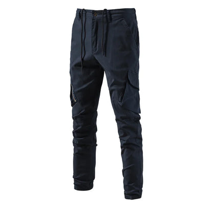 Premium Herren Cargo Hose 100% Baumwolle Mit Vielen Praktischen Taschen