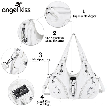 Damen-Handtasche Großes Volumen mit Top-Griff Vielseitiger Alltagsbegleiter Für Jeden Tag