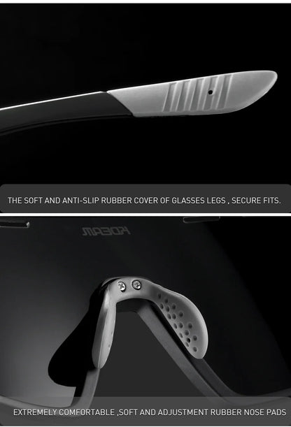 Sonnenbrille Sport TR90 polarisiert Belüftungslöcher fortschrittlich Herren