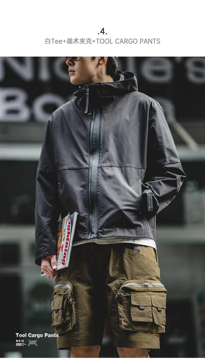 Herren Taktische Shorts für den Sommer mit vielen Taschen und verstellbarer Taille