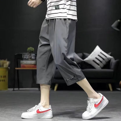 Lässige Herren-Sweatpants mit Kordelzug – ideal für Frühling und Herbst