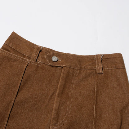 Eleganter Damen-Minirock mit hohem Bund und Schleifendetail – modisches Patchwork-Design für stilvolle Auftritte